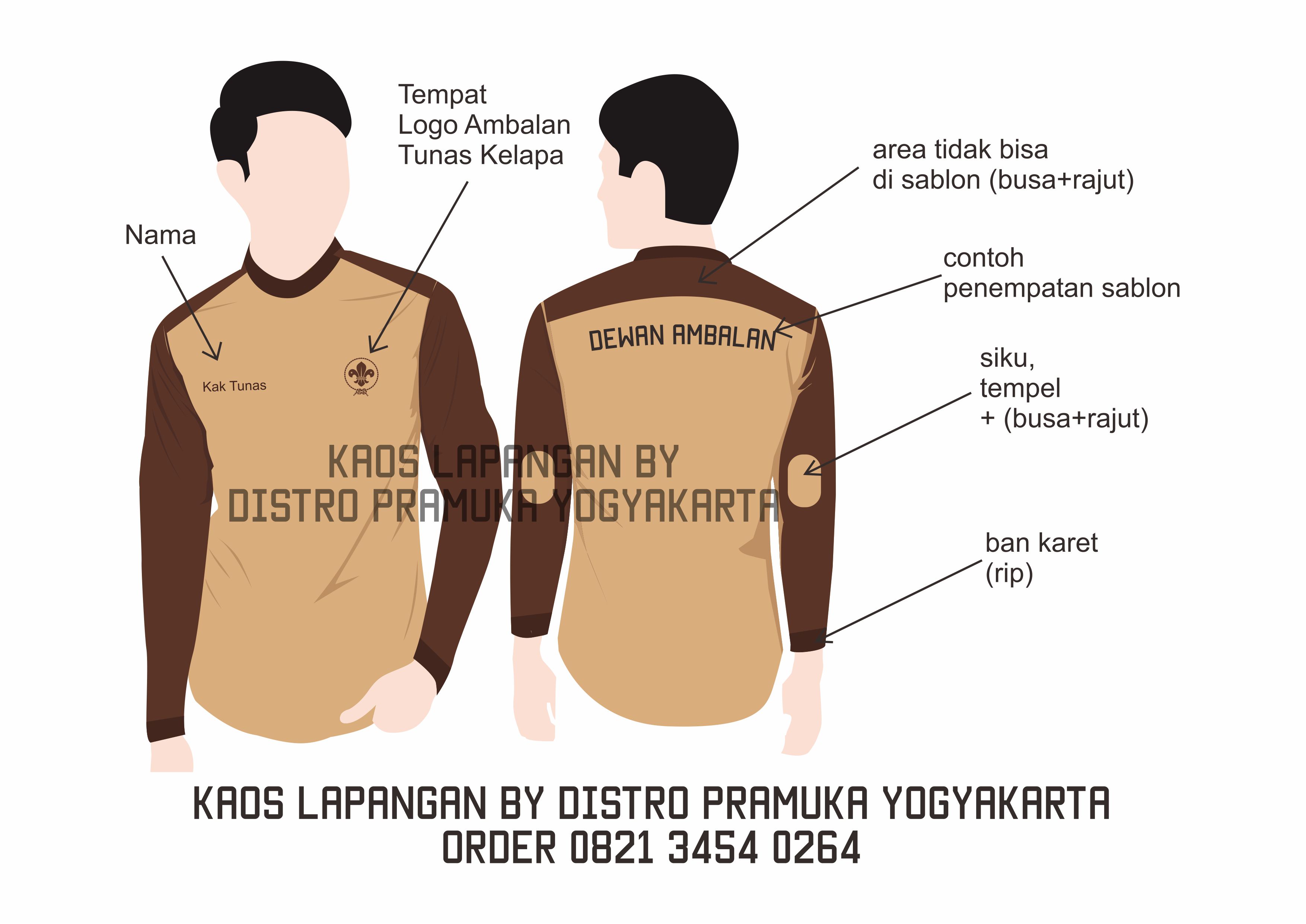 Download Desain  Baju Lapangan Pramuka  Terbaru Desaprojek